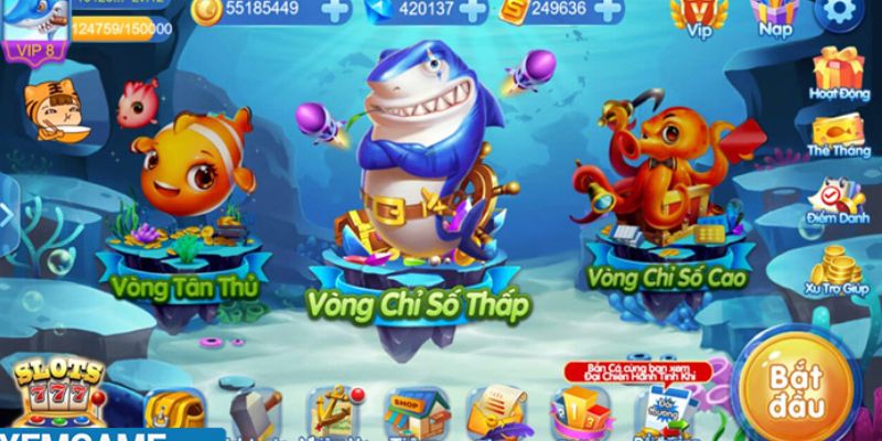 Quy trình tham gia trải nghiệm bắn cá H5