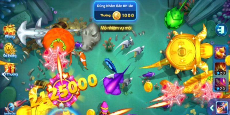 Tựa game bắn cá H5 trang bị nhiều tính năng hấp dẫn